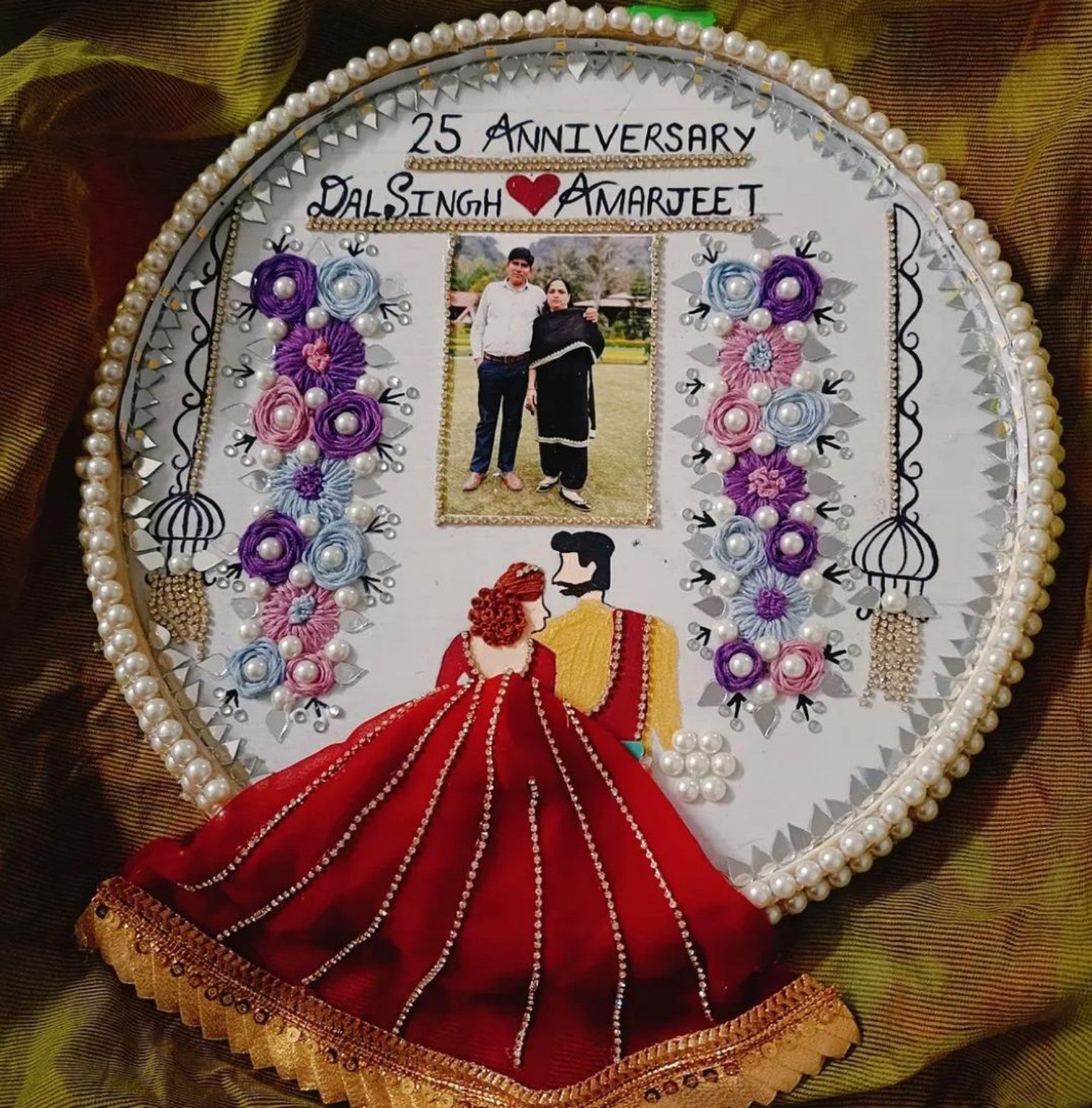 Customized Couple Hoop