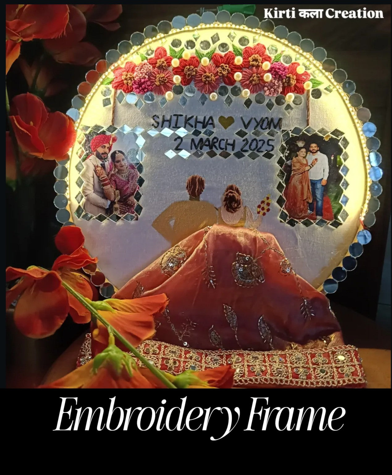 Customized Embroidery Frame (12 Inch)