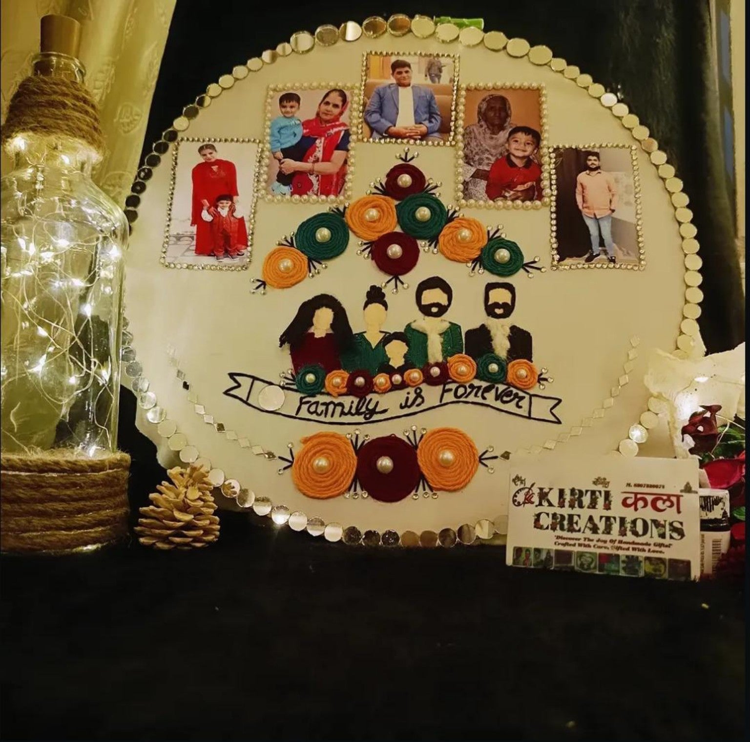 Customized Family Memory Frame