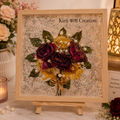 Resin Rose Preserve Frame – 10 Inch